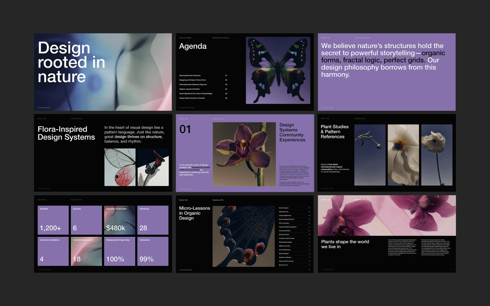 🏁 The Grid Deck Template