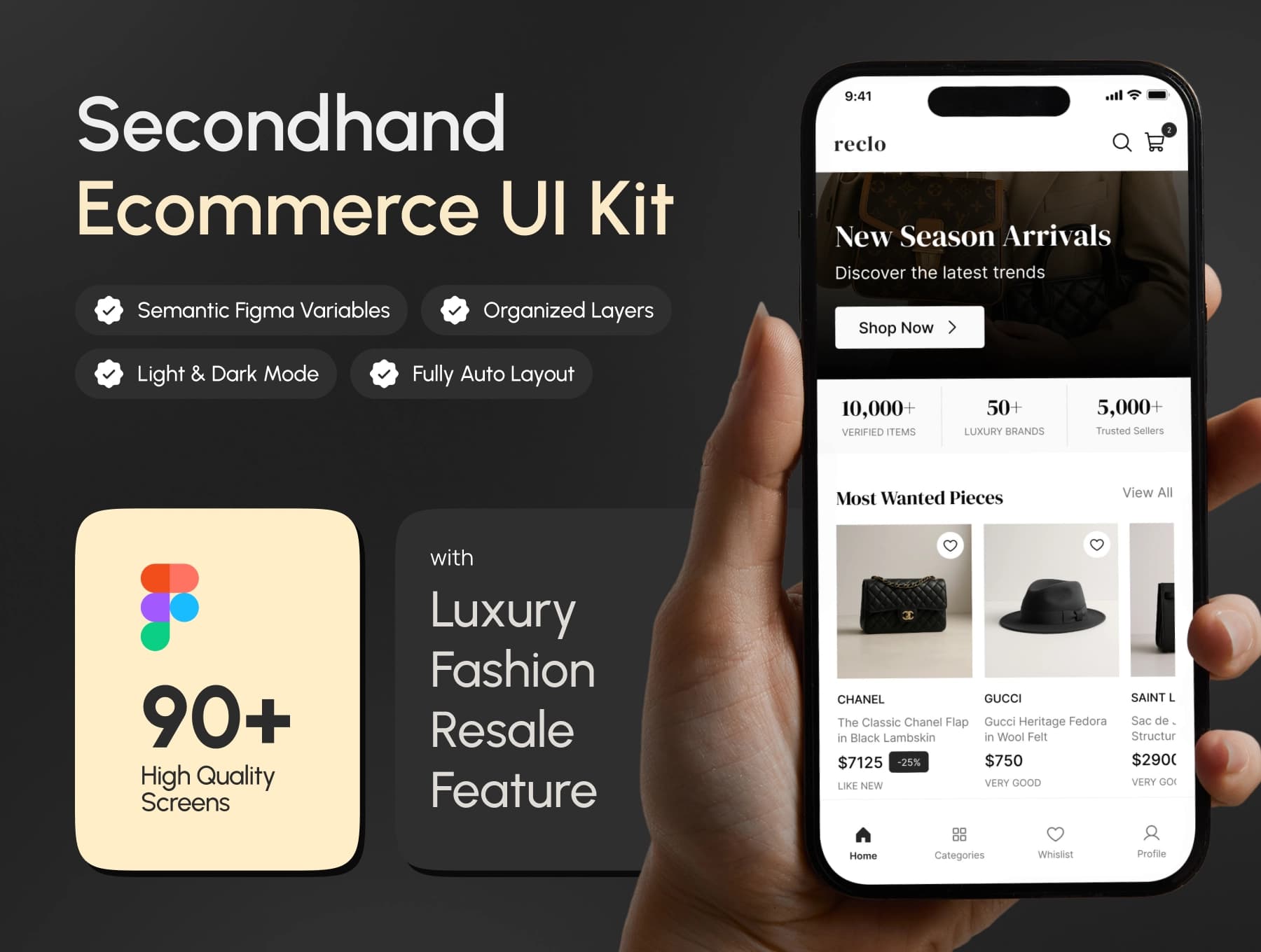 Reclo Seller – Seller Dashboard Mobile App UI