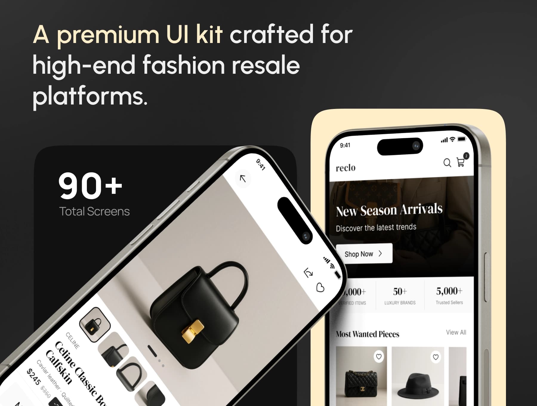 Reclo - Secondhand Fashion Ecommerce UI Kit — preview 5